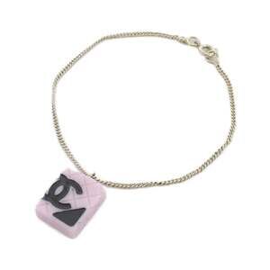 CHANEL Authentic Black Charm Bracelet